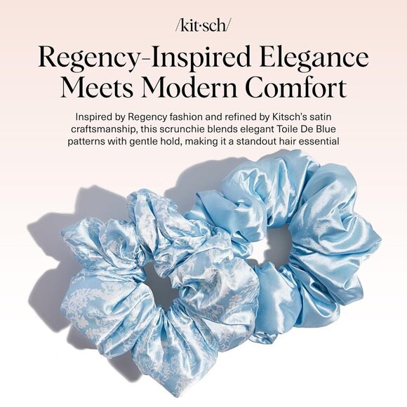 Satin Scrunchies No Tugging No Snag Cute Hair Accessories for Women Girls